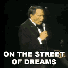 On The Street Of Dreams Frank Sinatra GIF - On The Street Of Dreams Frank Sinatra Street Of Dreams Song GIFs