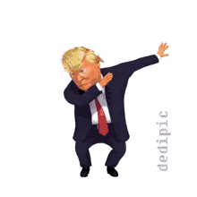 Trummote Donald Trump GIF - Trummote Donald Trump Infinite Dab GIFs