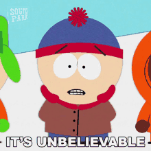 Its Unbelievable Stan Marsh GIF - Its Unbelievable Stan Marsh South Park GIFs