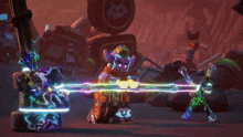 a video game character with a skull and crossbones on his pants