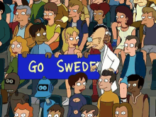 Go Sweden GIF - Go Sweden Swedish Futurama GIFs
