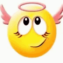 Angel Halo Emoji GIF - Angel Halo Emoji GIFs