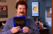 Parks And Rec Poop GIF