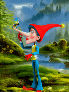 Creazione Di Pinocchio Animato E Creato By Miki4 GIF - Creazione Di Pinocchio Animato E Creato By Miki4 Amiamo L'Arte GIFs