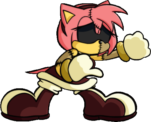 Soul Amy Right Pose Sticker - Soul Amy Right Pose Amy Rose Stickers