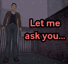 Harry Mason Let Me Ask You GIF - Harry Mason Let Me Ask You Silent Hill GIFs