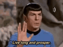 Live Long And Prosper Wishing GIF - Live Long And Prosper Wishing Spock GIFs