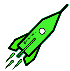 Iondesign Rakete Sticker - Iondesign Rakete Rocket Stickers