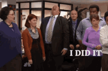 I Did It The Office GIF - I Did It The Office Kevin The Office GIFs