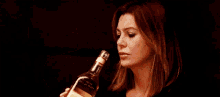 Drinking From The Bottle Drinking Alcohol GIF - Drinking From The Bottle Drinking Alcohol Meredith Grey GIFs