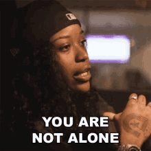 You Are Not Alone Kaash GIF - You Are Not Alone Kaash Mrs Lonely Song GIFs