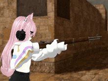 Anime Girl Gun GIF - Anime Girl Anime Gun GIFs