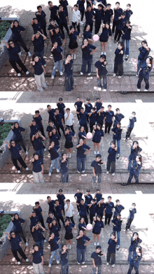 a large group of people are posing for a picture
