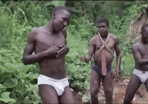 African Bushman African Dance GIF - African Bushman African Dance African  Funny - Discover & Share GIFs