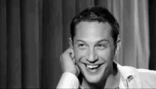 Tom Hardy Smiling GIF - Tom Hardy Smiling Laughing GIFs