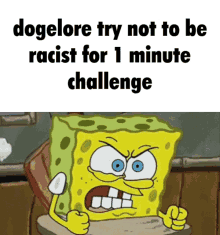 Dogelore Racist GIF - Dogelore Racist Try Not To Be Racist GIFs