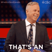 Thats An Interesting Combination Gerry Dee GIF - Thats An Interesting Combination Gerry Dee Family Feud Canada GIFs