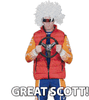 Great Scott Commend Sticker - Great Scott Great Commend Stickers