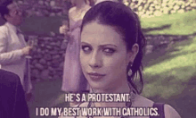 Michelle Trachtenberg I Do My Best Work With Catholics GIF - Michelle Trachtenberg I Do My Best Work With Catholics Gossip Girl GIFs
