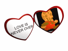 mario mario from hell love is over love is never over heart locket