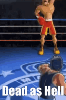 punch out wii punch out don flamenco dead as hell meme