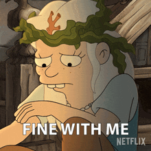 Fine With Me Bean GIF - Fine With Me Bean Disenchantment GIFs