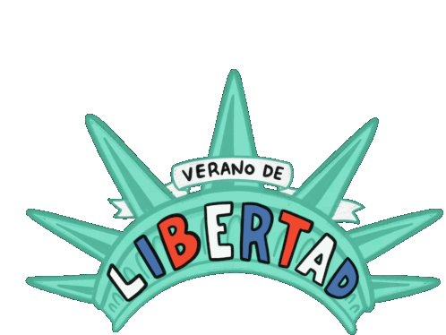 Verano De Libertad Libertad Sticker - Verano De Libertad Libertad Verano Stickers