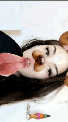 сладкамен Snapchat GIF - сладкамен Snapchat Tongue Out GIFs
