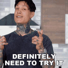 Definitely Need To Try It Chris Heria GIF - Definitely Need To Try It Chris Heria Definitely Something You Should Try GIFs