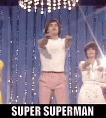 Miguel Bose Super Superman GIF - Miguel Bose Super Superman 70s Music GIFs
