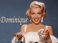 Dominique Marilyn Monroe GIF - Dominique Marilyn Monroe Name GIFs