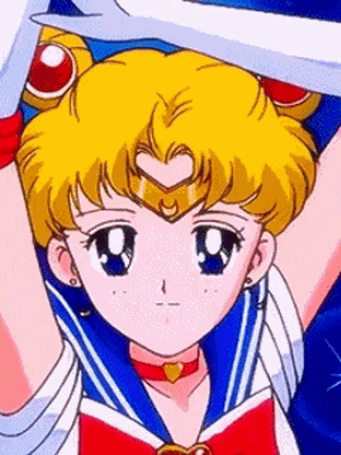 Sailor Moon Heart Sticker for iOS & Android