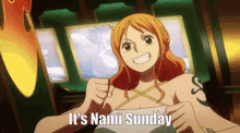 Nami One Piece GIF - Nami One Piece Sunday GIFs