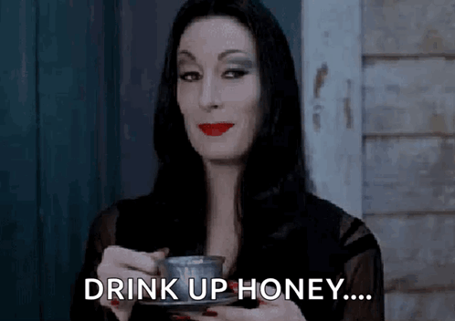 Drink up GIF