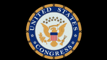 a logo for the united states congress with the question where is congress
