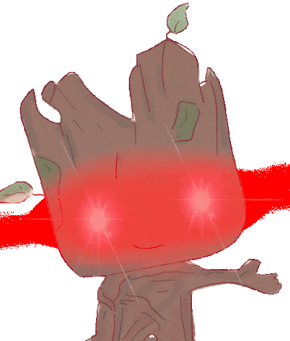 Groot Rage Sticker - Groot Rage Angry Stickers