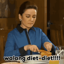 Walang Diet Diet Lilet Esteban GIF - Walang Diet Diet Lilet Esteban Bettina Rosales GIFs