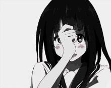 Anime Girl GIF - Anime Girl Blush GIFs