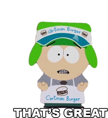 Thats Great Kyle Broflovski Sticker - Thats Great Kyle Broflovski South Park Stickers