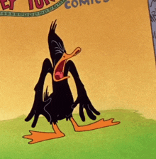 Daffy Duck Looney Tunes GIF - Daffy Duck Looney Tunes Book Revue GIFs