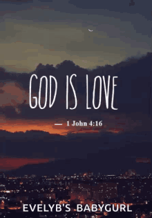 God Is Love Bible Verse GIF - God Is Love Bible Verse GIFs
