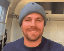 Stephen Amell Crying Smile GIF - Stephen Amell Crying Smile Smile GIFs