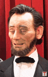 Abraham Lincoln Animatronic GIF - Abraham Lincoln Animatronic Robot GIFs