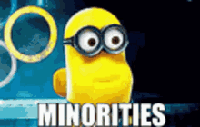 Minorities Minion GIF - Minorities Minion Minions GIFs