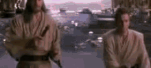 Light-saber Battle - Star Wars GIF