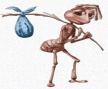 Silly муравей GIF - Silly муравей стрекоза GIFs