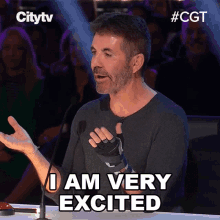 I Am Very Excited Simon Cowell GIF - I Am Very Excited Simon Cowell Canadas Got Talent GIFs