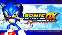 a screenshot of sonic adventure dx director 's cut