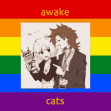 Awake Cats Your Turn To Die GIF - Awake Cats Your Turn To Die Kimi Ga Shine GIFs