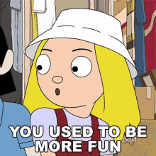 You Used To Be More Fun Ollie Harper GIF - You Used To Be More Fun Ollie Harper The Harper House GIFs